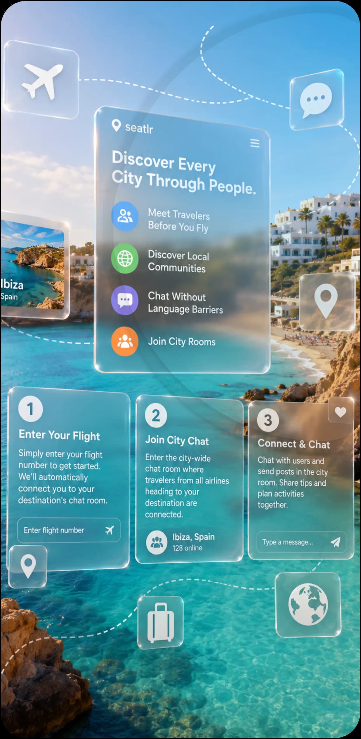 Seatlr — Discover Every City Through People